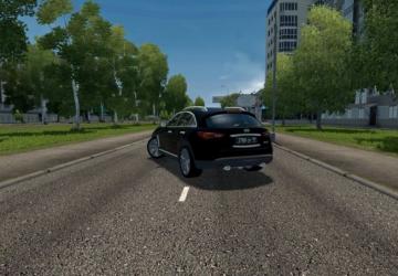 Мод Infiniti FX50S версия 05.09.20 для City Car Driving (v1.5.9.2)