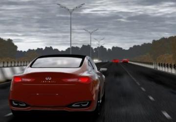 Мод Infiniti Q60 3.0 Concept 2016 версия 10.11.2021 для City Car Driving (v1.5.9.2)