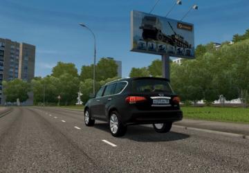 Мод Infiniti QX56 версия 24.06.20 для City Car Driving (v1.5.9.2)