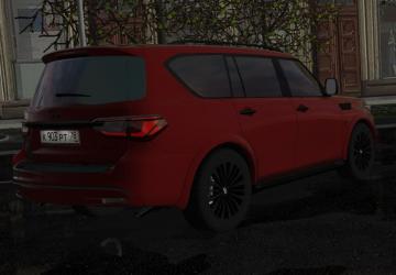 Мод Infiniti QX80 2019 (Stage 2) версия 16.04.2021 для City Car Driving (v1.5.9.2)