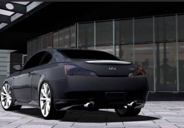 Мод Infinity G37S Coupe 2008 версия 12.04.21 для City Car Driving (v1.5.9, 1.5.9.2)