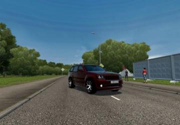 Мод Jeep Grand Cherokee SRT8 WK версия 31.07.20 для City Car Driving (v1.5.9.2)