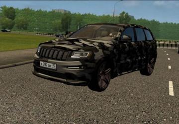 Мод Jeep Grand Сherokee SRT8 900+л.с. версия 10.06.20 для City Car Driving (v1.5.9.2)