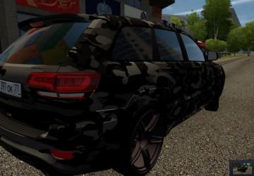 Мод Jeep Grand Сherokee SRT8 900+л.с. версия 18.05.20 для City Car Driving (v1.5.8 - 1.5.9.2)