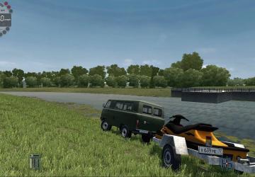 Мод Jetski Trailer by TJ версия 05.05.21 для City Car Driving (v1.5.9, 1.5.9.2)