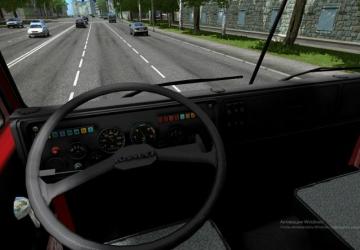 Мод КамАЗ 54112 версия 1.0 для City Car Driving (v1.5.8)