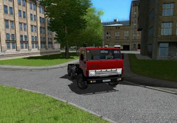 Мод КамАЗ 54112 версия 04.02.20 для City Car Driving (v1.5.9)