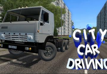 Мод КамАЗ 54112 версия 28.09.20 для City Car Driving (v1.5.9, 1.5.9.2)