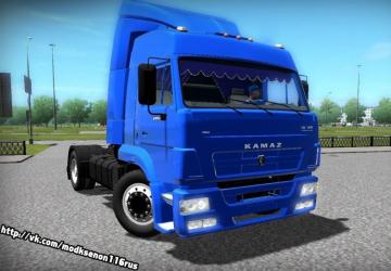 Мод КамАЗ 5460 версия 31.10.2020 для City Car Driving (v1.5.9.2)