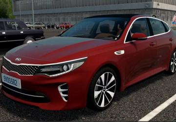 Мод Kia Optima 2016 2.0 GT версия 23.09.20 для City Car Driving (v1.5.9, 1.5.9.2)