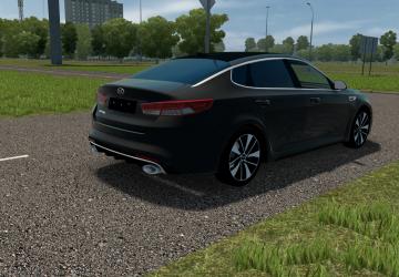 Мод Kia Optima 2016 2.0 GT версия 29.05.2022 для City Car Driving (v1.5.9.2)