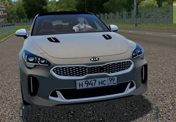 Мод Kia Stinger GT 2018 для City Car Driving (v1.5.5)