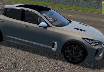 Мод Kia Stinger GT 2018 для City Car Driving (v1.5.5)