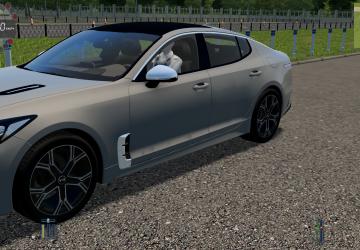 Мод Kia Stinger GT 2018 для City Car Driving (v1.5.5)