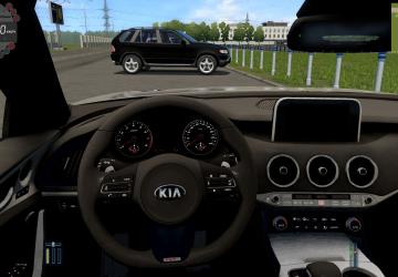 Мод Kia Stinger GT 2018 для City Car Driving (v1.5.5)