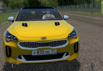 Мод Kia Stinger GT 2018 для City Car Driving (v1.5.8)