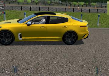 Мод Kia Stinger GT 2018 для City Car Driving (v1.5.8)