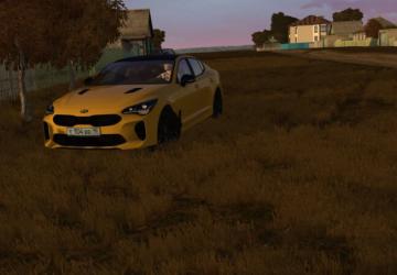 Мод Kia Stinger GT 2018 версия 09.12.2021 для City Car Driving (v1.5.9.2)