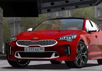 Мод Kia Stinger GT 2018 версия 18.12.19 для City Car Driving (v1.5.9, 1.5.8)