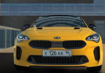 Мод Kia Stinger GT 2018 версия 18.12.19 для City Car Driving (v1.5.9, 1.5.8)