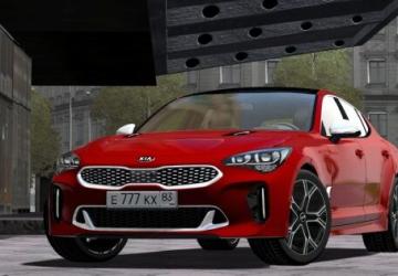 Мод Kia Stinger GT 2018 версия 22.02.2022 для City Car Driving (v1.5.8 - 1.5.9.2)