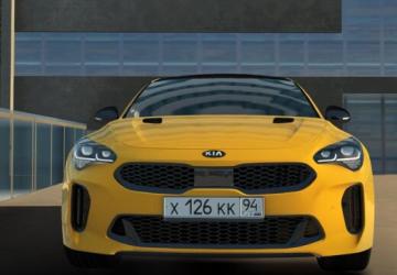 Мод Kia Stinger GT 2018 версия 22.02.2022 для City Car Driving (v1.5.8 - 1.5.9.2)