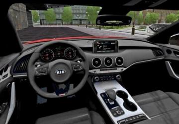 Мод Kia Stinger GT 2018 версия 22.02.2022 для City Car Driving (v1.5.8 - 1.5.9.2)