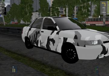 Мод LADA 110 (Ваз 21103) версия 14.11.19 для City Car Driving (v1.5.7, 1.5.8)