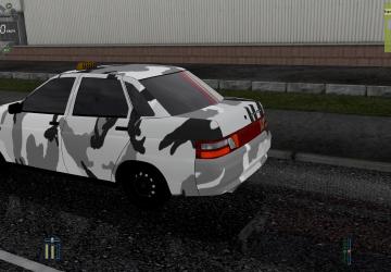 Мод LADA 110 (Ваз 21103) версия 14.11.19 для City Car Driving (v1.5.7, 1.5.8)