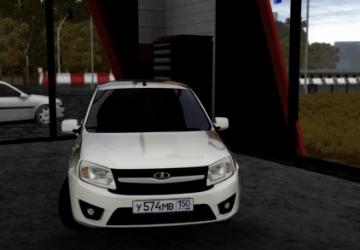 Мод Lada Granta 2012 версия 14.03.2021 для City Car Driving (v1.5.9.2)