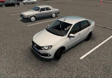 Мод Lada Granta FL 2018 1.6i 16v версия 26.11.20 для City Car Driving (v1.5.9, 1.5.9.2)