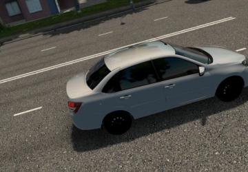 Мод Lada Granta FL 2018 1.6i 16v версия 26.11.20 для City Car Driving (v1.5.9, 1.5.9.2)