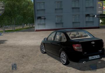 Мод Lada Granta Sport SOUND версия 17.06.20 для City Car Driving (v1.5.9.2)