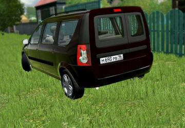 Мод Lada Largus версия 1.0 для City Car Driving (v1.5.8)