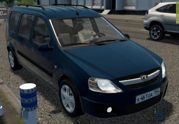 Мод Lada Largus версия 11.02.20 для City Car Driving (v1.5.9)