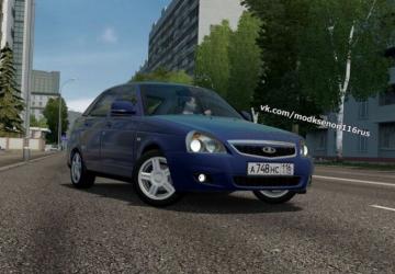 Мод LADA Priora 2172 Хэтчбек версия 01.10.20 для City Car Driving (v1.5.9, 1.5.9.2)