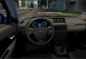 Мод LADA Priora 2172 Хэтчбек версия 01.10.20 для City Car Driving (v1.5.9, 1.5.9.2)