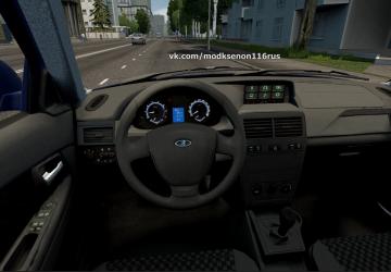 Мод LADA Priora 2172 Хэтчбек версия 03.02.20 для City Car Driving (v1.5.9)