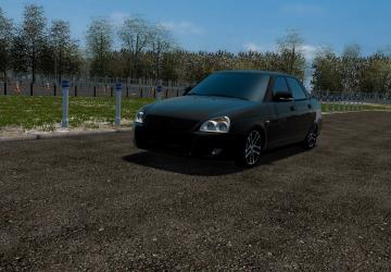 Мод Lada Priora Sedan v2.0 версия 27.10.2022 для City Car Driving (v1.5.9.2)