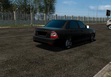 Мод Lada Priora Sedan v2.0 версия 27.10.2022 для City Car Driving (v1.5.9.2)