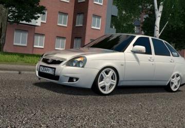 Мод Lada Priora Tuning версия 1.0 для City Car Driving (v1.5.9.2)