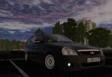 Мод Lada Priora Универсал 2171 версия 02.06.21 для City Car Driving (v1.5.9, 1.5.9.2)