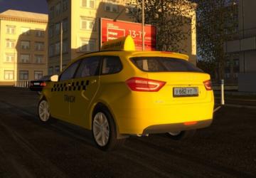 Мод LADA Vesta 5-door 1.6i 2017 (SOUND) версия 05.01.2022 для City Car Driving (v1.5.9.2)