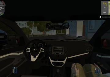 Мод Lada Vesta версия 1.0 для City Car Driving (v1.5.8)