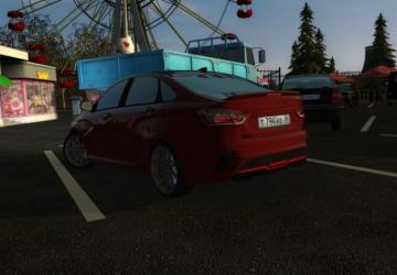 Мод Lada Vesta Sport 1.8 By Heisenberg версия 18.12.2021 для City Car Driving (v1.5.9.2)