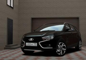 Мод Lada Vesta SW Cross 1.8i версия 06.03.2021 для City Car Driving (v1.5.9.2)