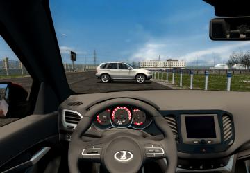 Мод Lada Vesta SW Cross 1.8i версия 22.04.2022 для City Car Driving (v1.5.9.2)