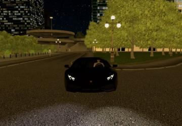 Мод Lamborghini Huracan LP 610-4 версия 17.07.20 для City Car Driving (v1.5.9.2)