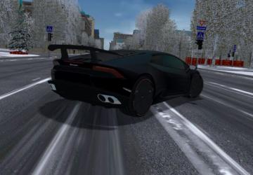 Мод Lamborghini Huracan LP 610-4 версия 02.02.2022 для City Car Driving (v1.5.9.2)