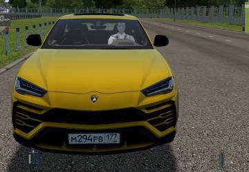 Мод Lamborghini Urus для City Car Driving (v1.5.8)